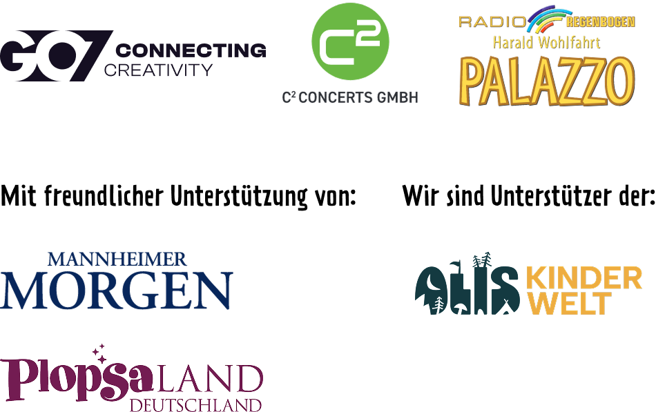 Partner und Unterstützer von Kindermusical Mannheim